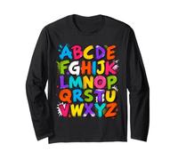 Colorful Alphabet ABC Teacher Classroom Letters Manche Longue