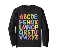 Colorful Alphabet ABC Teacher Classroom Letters Manche Longue
