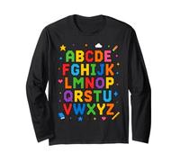 Colorful Alphabet ABC Teacher Classroom Letters Manche Longue