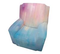 Colorful Art Housse de fauteuil simple, housse de canapé extensible et élastique, protection de meubles modernes, antidérapante, pour salon, bureau, hôtel