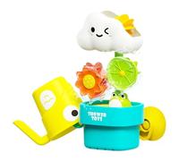 Colorful Bath Toys, Fun Cloud Set, Playful Water Cup, Interactive Bathtub Shower Game, Travel Friendly Kids Party Favor, Bath Playset for Boys, Girls, Ages 1-3