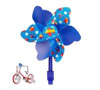 Colorful Bike Windmill - Cute Flower Handlebar Decoration | Children Bicycle Windmill Toy for Scooter, Tricycle, Kids Bike, Fun Rotating Outdoor Riding Accessory