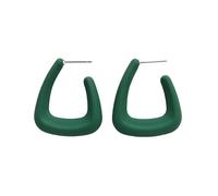 COLORFUL BLING Boucles d'oreilles créoles triangulaires pour femme en acrylique aux couleurs macarons géométriques - Bijoux audacieux - Cadeaux pour femmes, hommes, amis, taille unique, Acrylique, Pas