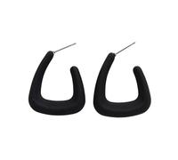 COLORFUL BLING Boucles d'oreilles créoles triangulaires pour femme en acrylique aux couleurs macarons géométriques - Bijoux audacieux - Cadeaux pour femmes, hommes, amis, taille unique, Acrylique, Pas