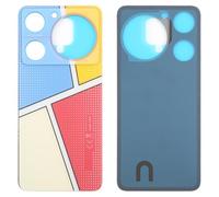 (colorful) Cache batterie arrière en verre avec adhésif pour ZTE nubia Music