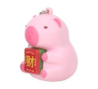 Colorful Capybara Pendant, Cute Animal Keychain, 2.05x1.57x1.61 Inches Pendant with Sound Feature, Fun Capybara Charm, Light-Up Keychain with Adorable Design for Boys Girls Teens and Collectors