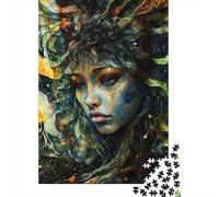 Colorful Celestial Being Puzzle Adulte 1000 Pièces, 52x38cm/1000pcs, Pièces Blanches Peu Poussiéreuses; À Compléter Progressivement À Son Rythme