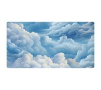 Colorful Clouds-1788 Tapis de cuisine de luxe pour sol, lavable en machine et imperméable, séchage rapide et antidérapant avec design rétro vintage