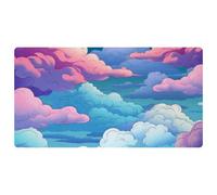 Colorful Clouds-1791 Tapis de cuisine de luxe pour sol, lavable en machine et imperméable, séchage rapide et antidérapant avec design rétro vintage