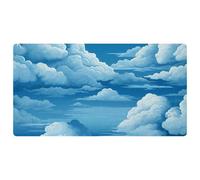 Colorful Clouds-1800 Tapis de cuisine de luxe pour sol, lavable en machine et imperméable, séchage rapide et antidérapant avec design rétro vintage