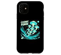 Colorful Cosmic Mushrooms Galaxy Universe Cosmos Fungi Coque pour iPhone 11