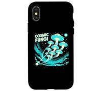 Colorful Cosmic Mushrooms Galaxy Universe Cosmos Fungi Coque pour iPhone X/XS