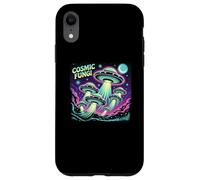 Colorful Cosmic Mushrooms Galaxy Universe Cosmos Fungi Coque pour iPhone XR