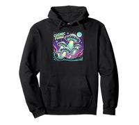 Colorful Cosmic Mushrooms Galaxy Universe Cosmos Fungi Sweat à Capuche