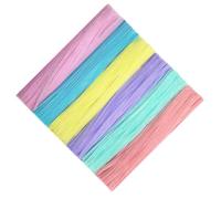 Colorful Craft Stems - Plush Pipe Cleaners for Kids | 30cm Fuzzy Wire Sticks, Iron Wire with Fluff, Creative Art Supplies for Handmade Projects Mathematical Calculation