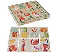 Heads And Tails Game - Colourful Creatures