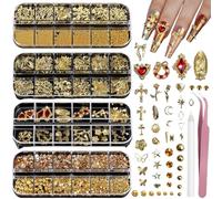 Colorful DIY Resin Rhinestone Kit, Multicolor Jelly Rhinestones Set for Bedazzling, Mixed-Color Decorating Tools Accessories for Crafting Nails Face Makeup Crafts Tumblers