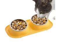 Colorful Dog Lick Toy - Puppy Slow Feeder Bowl ¦ 4.8cm,Cat Slow Feeder with Ball Core, Dog Feeding Game with Stable Base, Puppy Training Bowl, Pet Licking Plate for Animal Feeding Gear