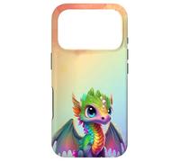 Colorful Dragon Baby Cute Pretty Birthday Graphic Coque pour iPhone 17 Pro