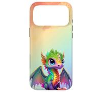 Colorful Dragon Baby Cute Pretty Birthday Graphic Coque pour iPhone 17 Pro Max