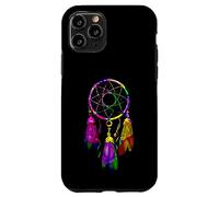 Colorful Dreamcatcher Feathers Native Tribal Coque pour iPhone 11 Pro