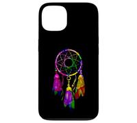 Colorful Dreamcatcher Feathers Native Tribal Coque pour iPhone 13
