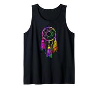Colorful Dreamcatcher Feathers Native Tribal Débardeur