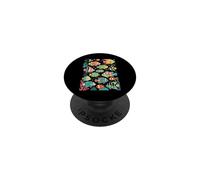 Colorful Fish Graphic Beach Femme Tropical Ocean Sea Life PopSockets PopGrip Adhésif