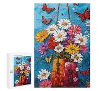 Colorful Flower Bouquet Painting-4 Puzzle 1000 Pièces Educa Jouet en Bois Cadeau Unique Décoration Intérieure Jeu Éducatif Challenge Toy Adultes Et Enfants À Partir De 14 Ans 1000 PCS