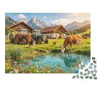 Colorful Flowers 1000 Piece Jigsaw Puzzles Recycled Various Bloom Puzzle pour Personnes Âgées Puzzle Accessoires de Jeu pour Family and Friends Birthdays Great Gift 38x26cm/1000pcs