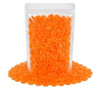 Colorful Glow in the Dark Garden Stones Rocks Pebbles, 2026 Mixed Color Luminous Glow Stones for Outdoor Landscaping, Glowing Pebbles for Garden Pathway Patio Lawn Yard (Orange,200Pcs)