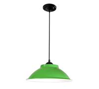 Colorful Home Chandelier, Aluminum Pendant Lamp, Personalized Middle Hanging Light, Minimalist Nordic Lighting Fixture for Kitchen, Bedroom, Dining Room, Restaurant(Green)