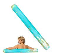 Colorful Inflatable Pool-Float - Giant Noodle Style Water-Toy, Lightweight Durable Construction, Fun Summer Pool-and Beach Accessory | Party Use During Pool-Gatherings and Outdoor Celebrations