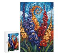Colorful Iris Garden Mosaic Puzzle 1000 Pièces Educa Jouet en Bois Cadeau Unique Décoration Intérieure Jeu Éducatif Challenge Toy Adultes Et Enfants À Partir De 14 Ans 1000 PCS