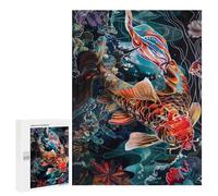 Colorful Koi Fish Art Print-1 Puzzle 1000 Pièces Educa Jouet en Bois Cadeau Unique Décoration Intérieure Jeu Éducatif Challenge Toy Adultes Et Enfants À Partir De 14 Ans 500 PCS