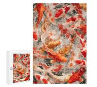 Colorful Koi Fish Painting-7 Puzzle 1000 Pièces Educa Jouet en Bois Cadeau Unique Décoration Intérieure Jeu Éducatif Challenge Toy Adultes Et Enfants À Partir De 14 Ans 1000 PCS