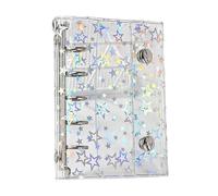 Colorful Laser Star M5 Classeur à feuilles mobiles en PVC Journal Book M5 A6 A7 Journal extérieur Couverture colorée Remplissage Shell Notebook