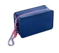 Colorful Makeup Organizer Bag, Portable Travel Pouch, Lightweight Storage Case, Durable Zipper Closure, Multi-Use Cosmetic Bag for School, Beach, Weekend, Business Trip, 7.09x2.56x3.54in