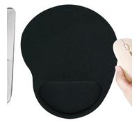 Colorful Mouse Pad - Computer Desk Wrist Rest for Adults Teens | Cushioned Memory Foam with Non Skid Bottom, Smooth Glide, Office Home Workstation for Essential Home Office