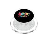 Colorful Music in My Soul Vibrant Expression PopSockets PopGrip pour MagSafe
