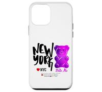 Colorful New YorkCity Gummy Bear Bite Me Artwork Graphic Coque pour iPhone 12 Mini