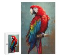 Colorful Parrot Painting-2 Puzzle 1000 Pièces Educa Jouet en Bois Cadeau Unique Décoration Intérieure Jeu Éducatif Challenge Toy Adultes Et Enfants À Partir De 14 Ans 1000 PCS