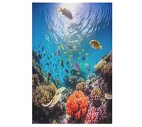 Colorful Poisson Puzzles Adulte - Puzzle en Bois 1000 Pièces - Challenge - Adultes Et Enfants Dès 12 Ans （78×53cm）