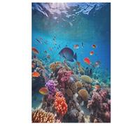Colorful Poisson - Puzzles Adulte - Puzzle en Bois 1000 Pièces - - Challenge Puzzle - Adultes Et Enfants Dès 12 Ans - Puzzle De Qualité Supérieure （78×53cm）