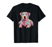Colorful Pop Art American Pit Bull Terrier Pittie APBT T-Shirt
