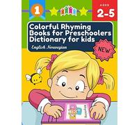 Colorful Rhyming Books For Preschoolers Dictionary For Kids English Norwegian: My First Little Reader Easy Books With 100+ Rhyming Words Picture Cards Big Books For Preschoolers, Toddlers, Kindergarte