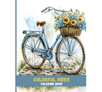Colorful Rides: Bicycle and Flower Mandala Coloring Pages