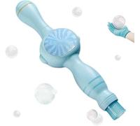 Colorful Smoke Bubble Machine, Interactive Elastic Bubbles, Infinite Smoke Bubble Magic Wand, Fun Bubble Blowing Machine with Colorful Lighting, Suitable for 3+ (Blue)