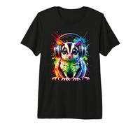 Colorful Splash Art Headphones Sugar Glider Sugar Gliders T-Shirt Haut de Gamme