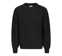 Colorful Standard - Oversized Merino Wool Crew Sweater - Femme - Pulls - Noir - Taille: 36 FR